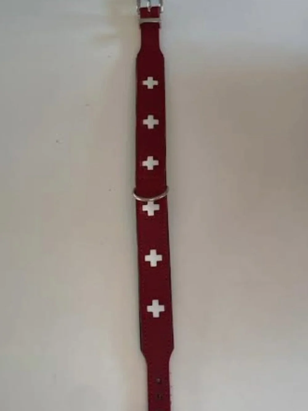 Hunter Leather Swiss Dog Collar